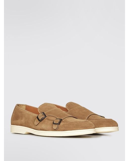 Doucal's Multicolor Suede Monk Strap for men