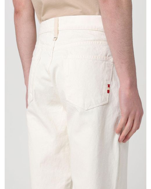 AMISH White Jeans for men