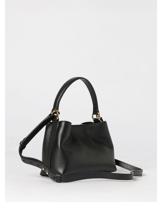 Bally Black Liv Grain Leather Bag