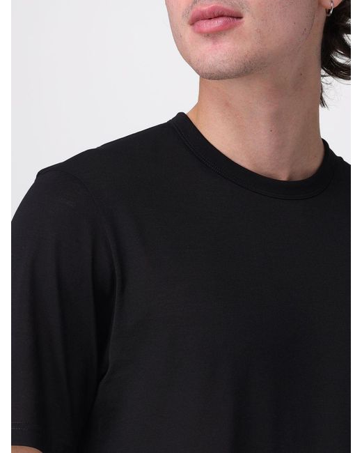 AMI Black T-Shirt for men