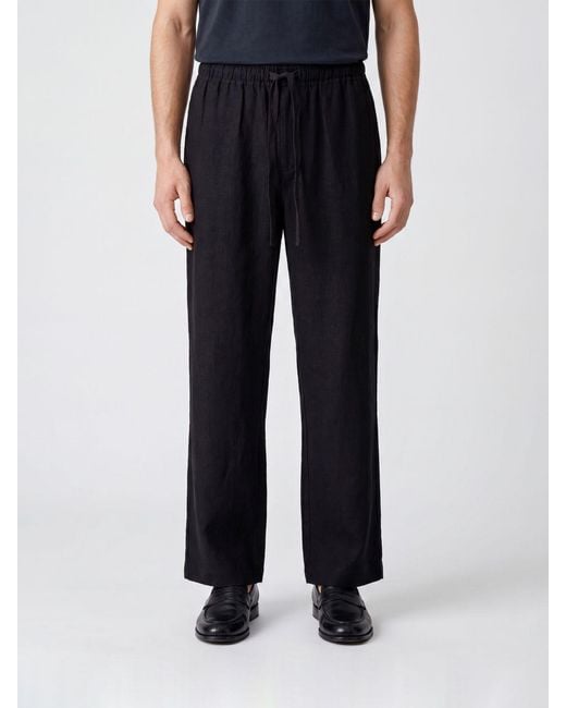 Commas Black Pants for men
