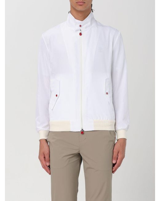 Kiton White Jacket for men