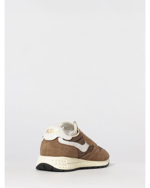 Autry Natural Reelwind Nylon And Suede Sneakers for men