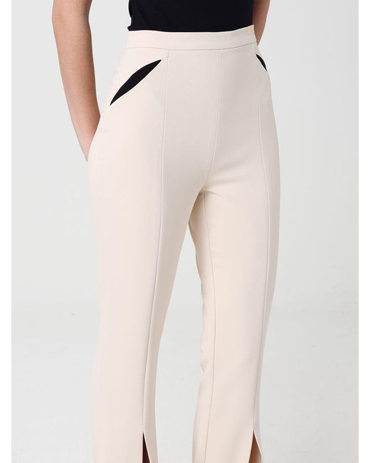 Elisabetta Franchi Multicolor Crêpe Trousers
