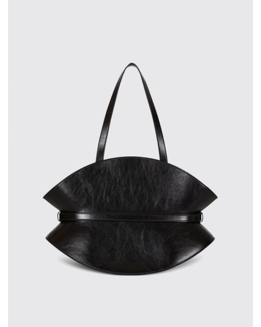 Balmain Black Schultertasche Shuffle Medium