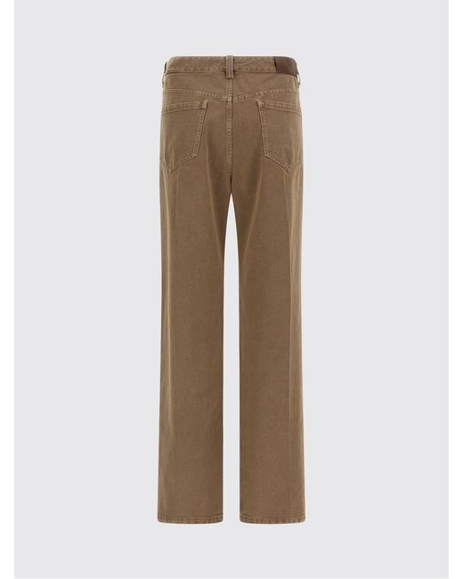 Brunello Cucinelli Natural Regular Cotton Denim Jeans