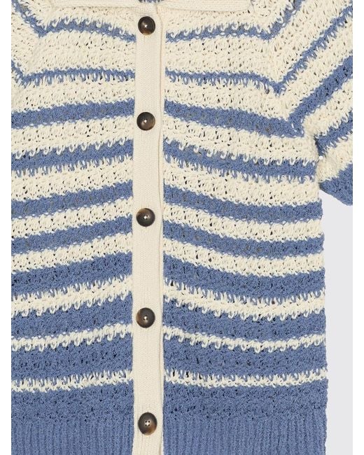 Closed Blue Sweater