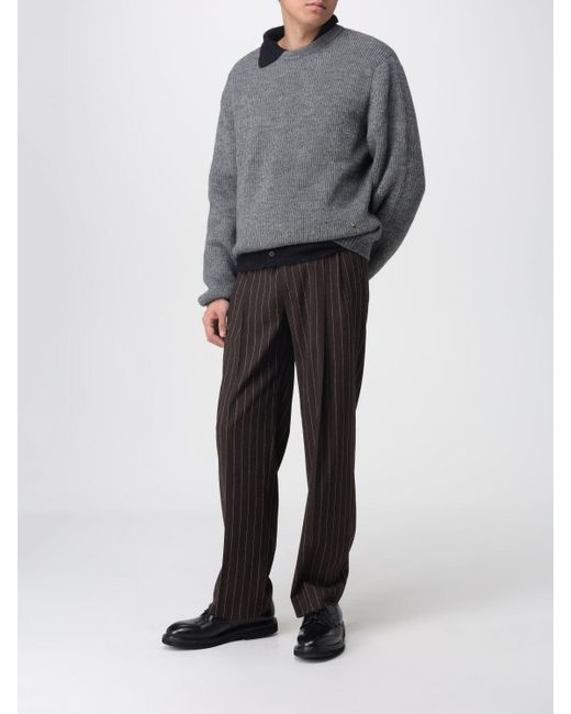 Pull Homme Moschino Couture pour homme en coloris Gray