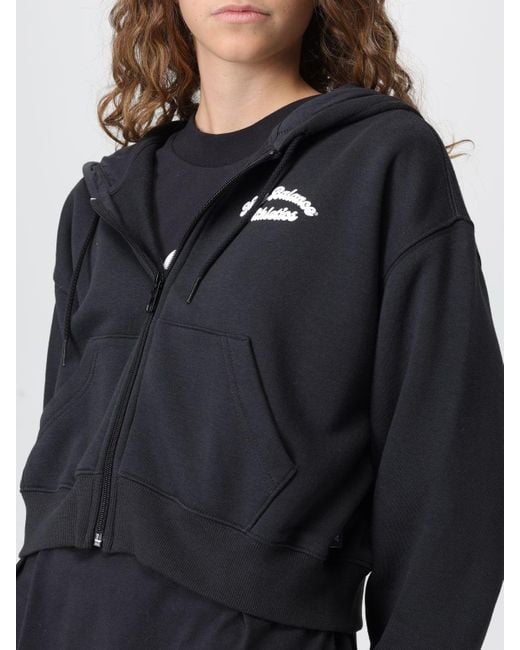 New Balance Blue Pullover Damen