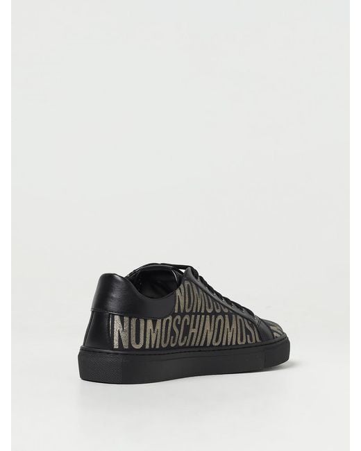 Moschino Couture Black Trainers for men