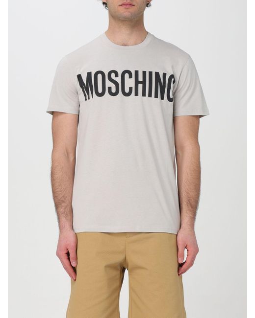 Moschino Couture T-shirt in Gray für Herren
