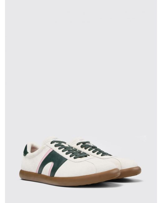 Camper White Pelotas Soller Nubuck Sneakers for men