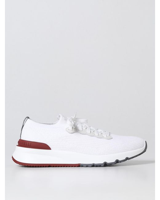 Brunello Cucinelli White Sneakers for men