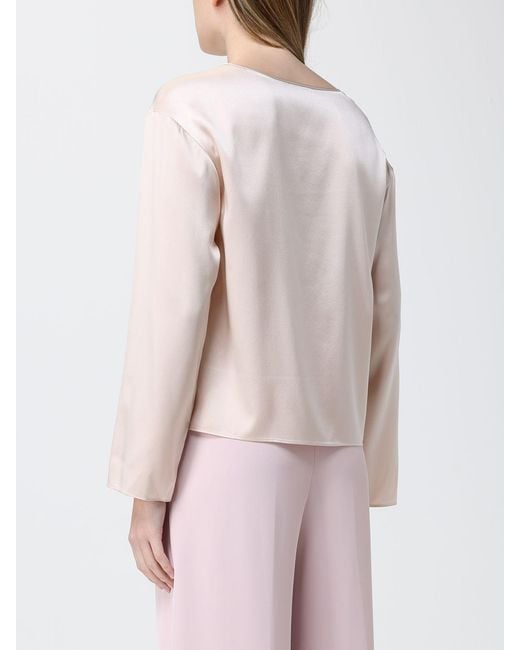 Emporio Armani Pink Silk Blouse