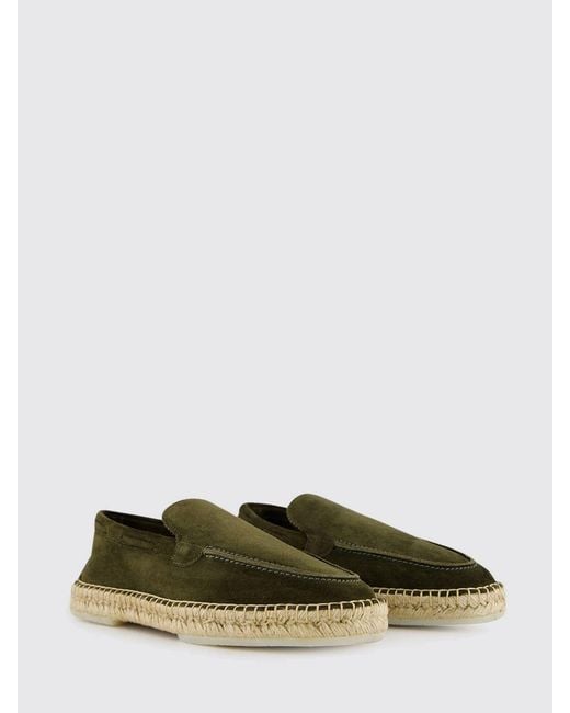 Aurélien Green Seaside Suede Espadrilles for men