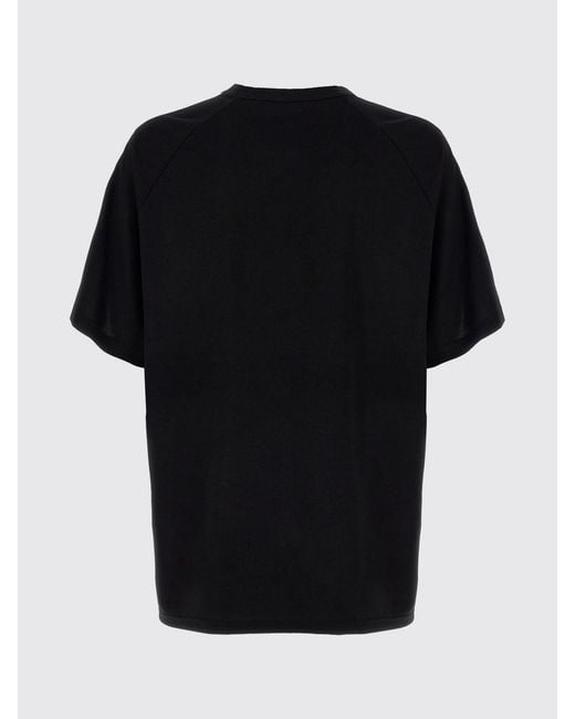 Y-3 Black Lyocell Blend T-Shirt for men