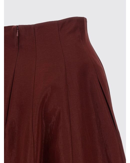 Alberta Ferretti Red Skirt