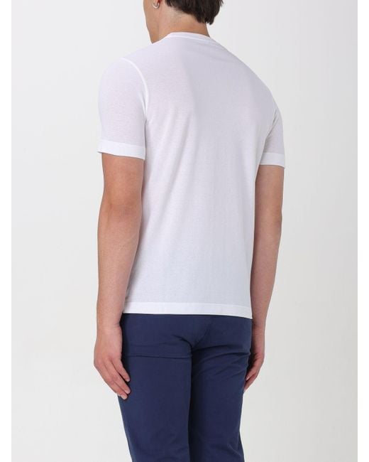 Zanone White T-shirt for men