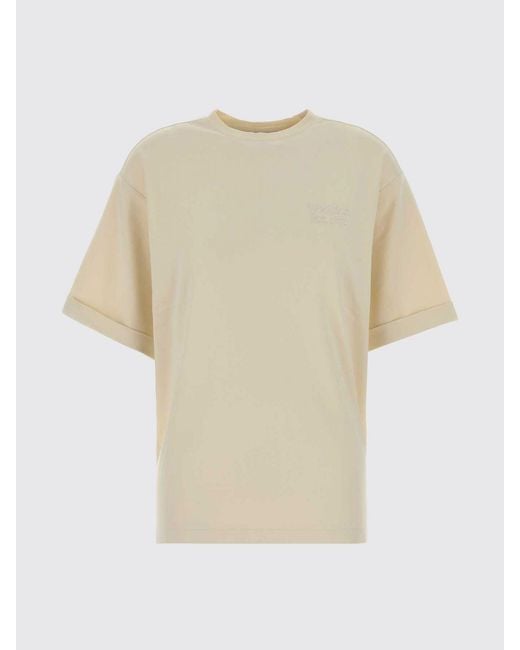 T-Shirts Basic di Woolrich in Natural