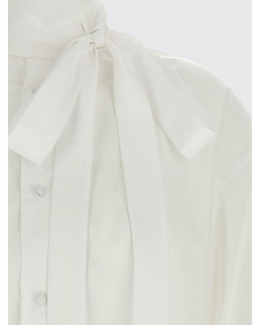 KENZO White Cotton Poplin Shirt