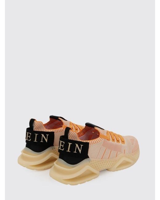 Philipp Plein Natural Low-Top Sneakers for men