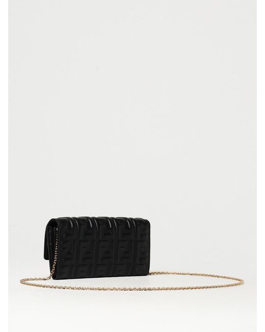 Fendi Black Baguette Wallet