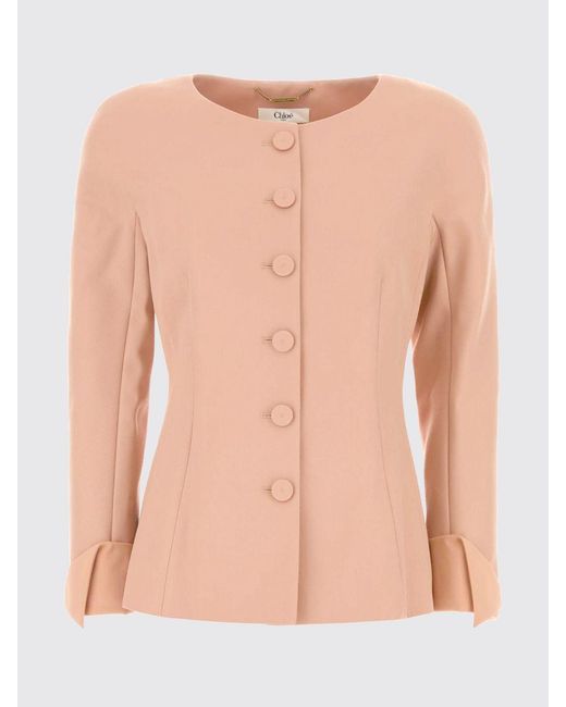 Chloé Blue ChloÉ Virgin Wool Blazer
