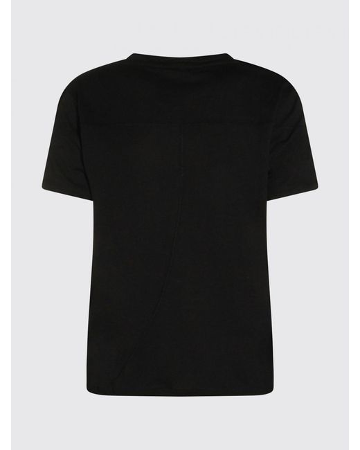 Thom Krom Black Cotton Blend T-Shirt