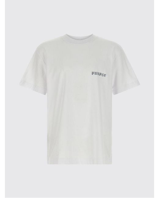 T-Shirt Homme Purple pour homme en coloris White