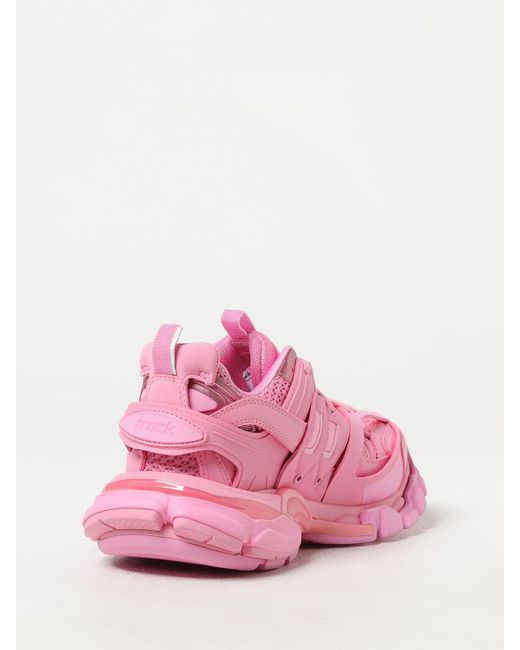 Balenciaga Track Sneakers In Mesh And Rubber in Pink | Lyst display picture 1