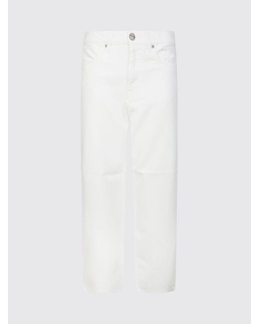 Vaqueros Mujer Pinko de color White