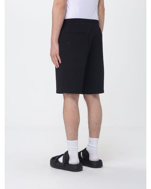 ARMANI EXCHANGE Blue Cotton Blend Jogging Shorts for men