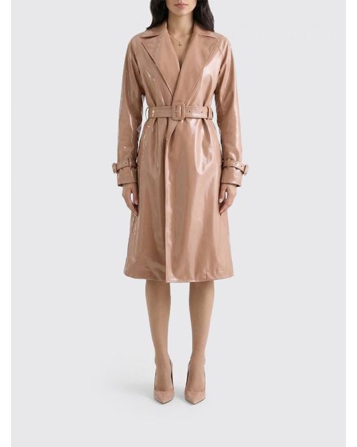 Dolce & Gabbana Natural Dolce &Amp Gabbana Synthetic Leather Trench Coat