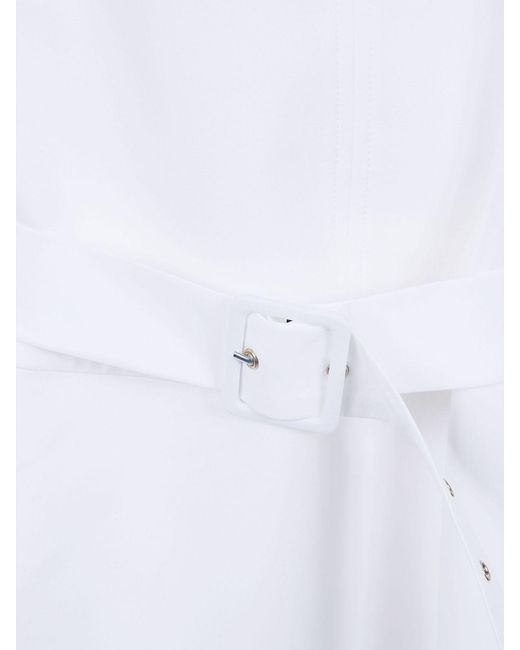 Semicouture White Dress