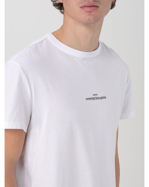 T-Shirt Homme Maison Margiela pour homme en coloris White