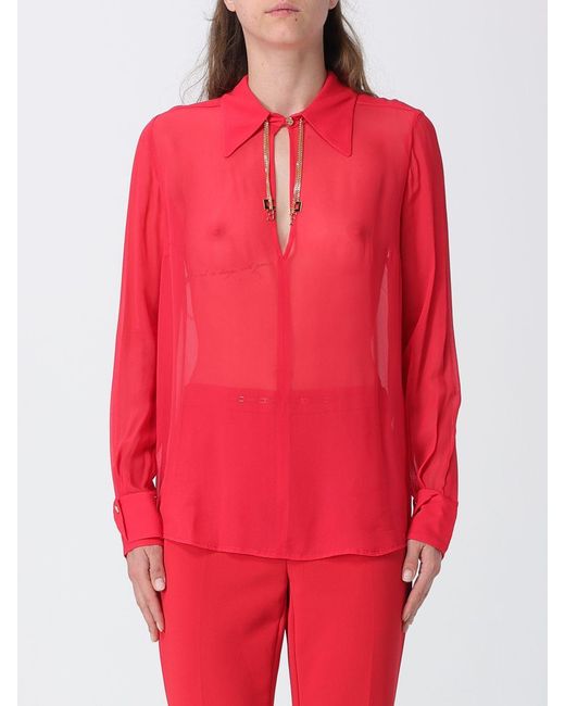 Elisabetta Franchi Red Shirt