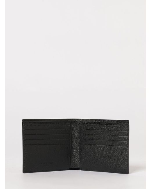 Saint Laurent White East/West Wallet for men