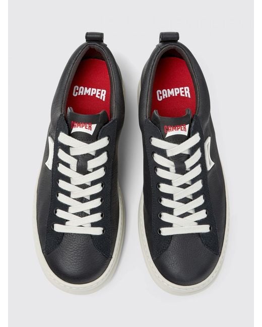 Camper White Runner Leather Sneakers for men