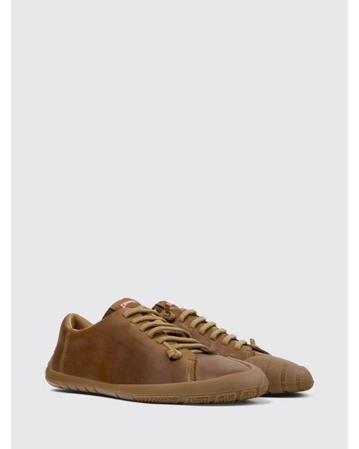 Camper Brown Peu Path+ Slip-On Trainers for men