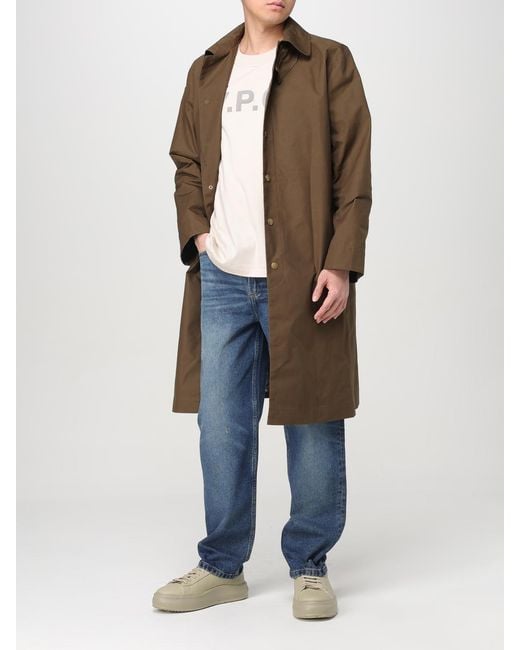 A.P.C. Natural Coat for men