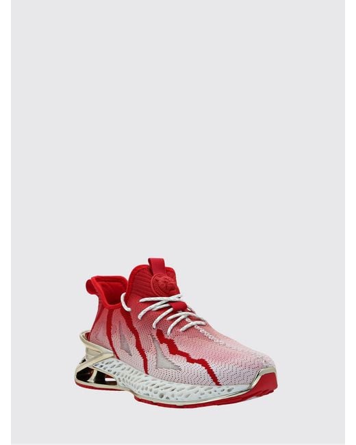 Philipp Plein Red Sneakers for men