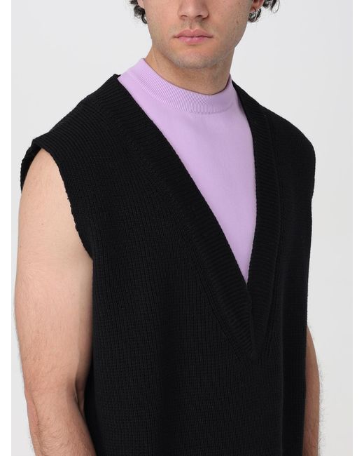 Chaleco Hombre Jil Sander de hombre de color Black