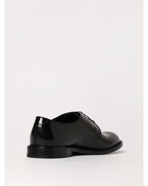Doucal's Black Brogue Shoes for men