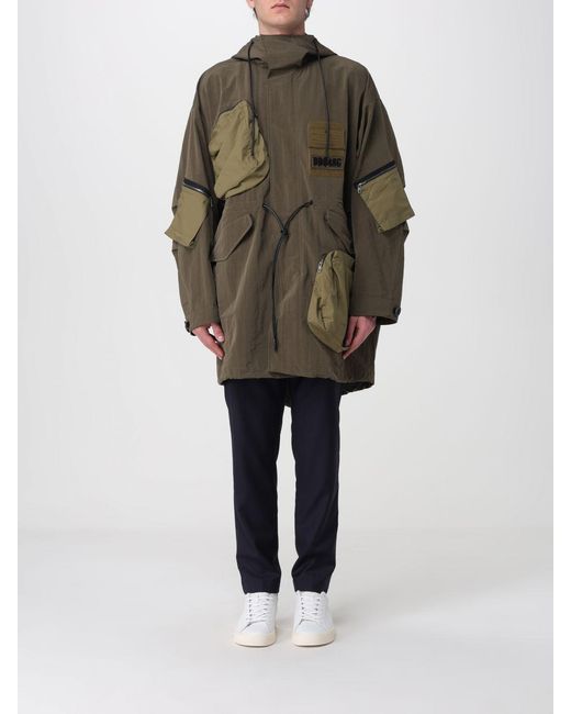 Dolce & Gabbana Multicolor Dolce &Amp Gabbana Hooded Jersey Parka for men
