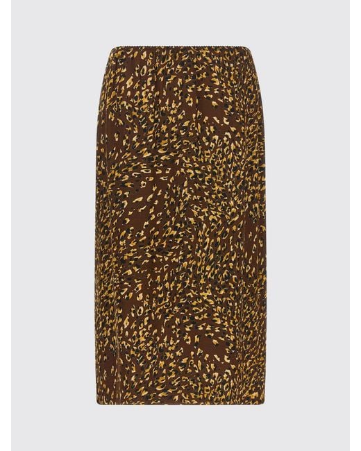 Twinset Brown Skirt