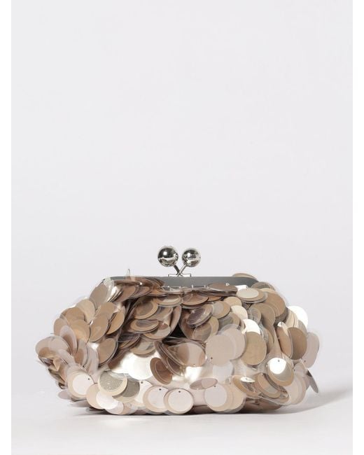 Weekend by Maxmara Pink Sequin Clutch