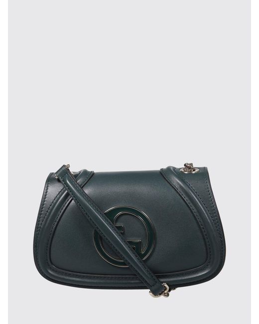Gucci Gray Leather Blondie Bag