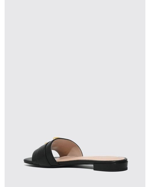 Coccinelle White C-Me Leather Sandals