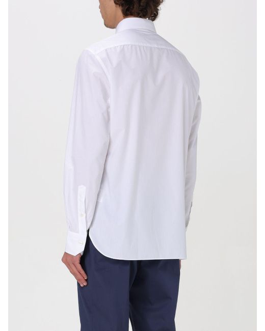 Camisa Zegna de hombre de color White