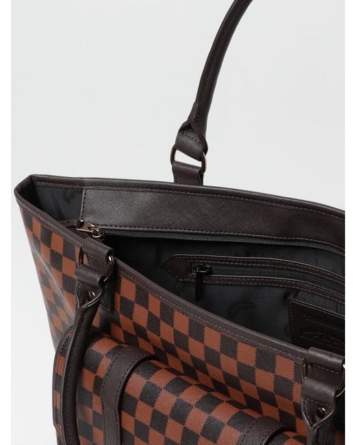 Borse Tote A Spalla Con Logo di Sprayground in White